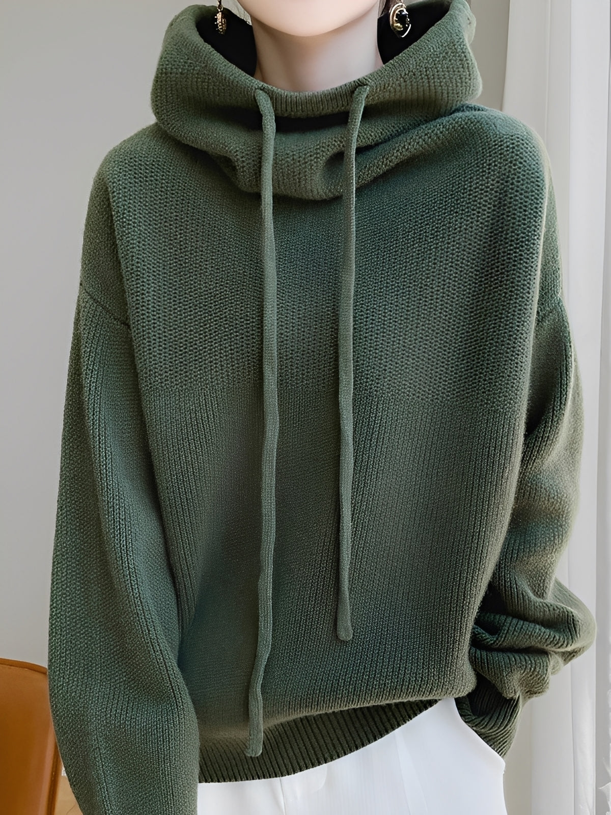 Roxane - Warmer, weicher Woll-Hoodie für Frauen