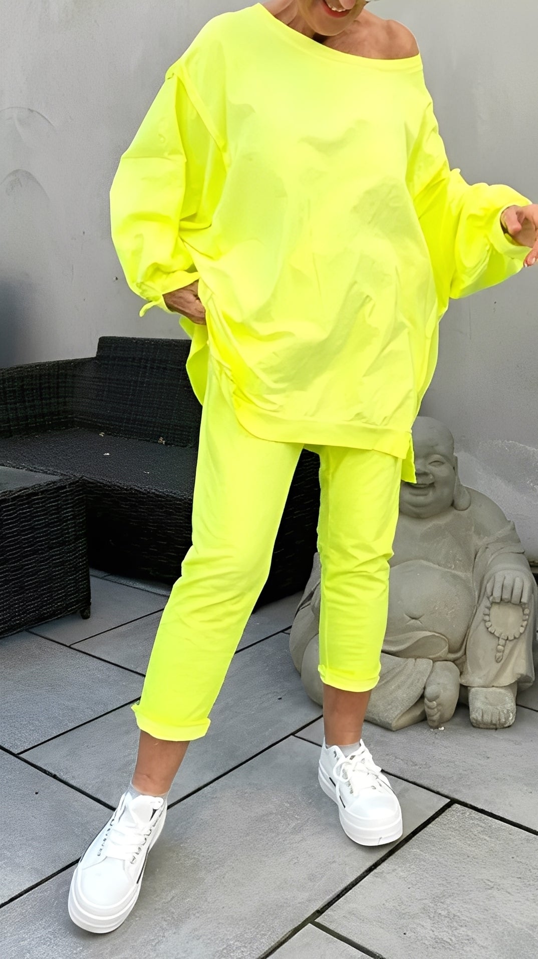 Eleanore - Komfortables Damen-Set mit weitem Oberteil und Hose