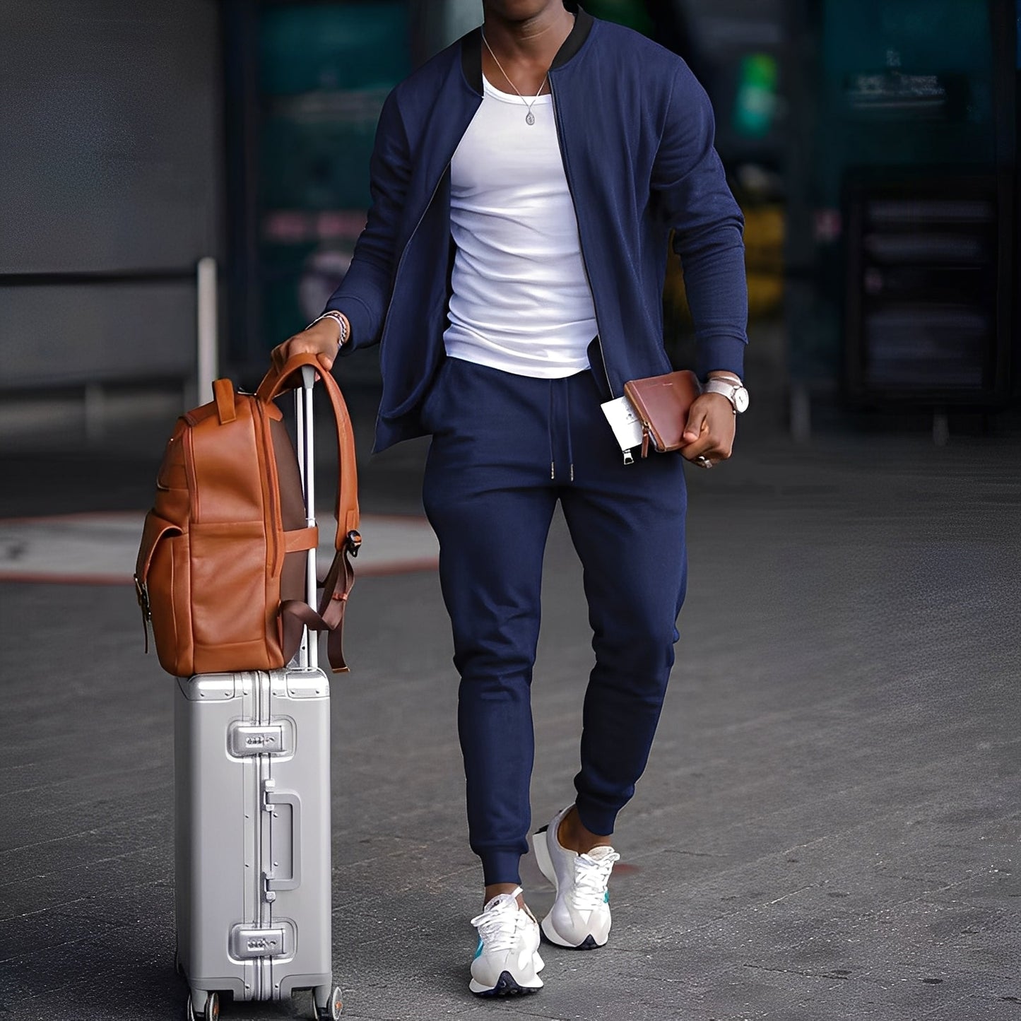 Dillon - Einfaches Männer-Set aus Jacke und Hose
