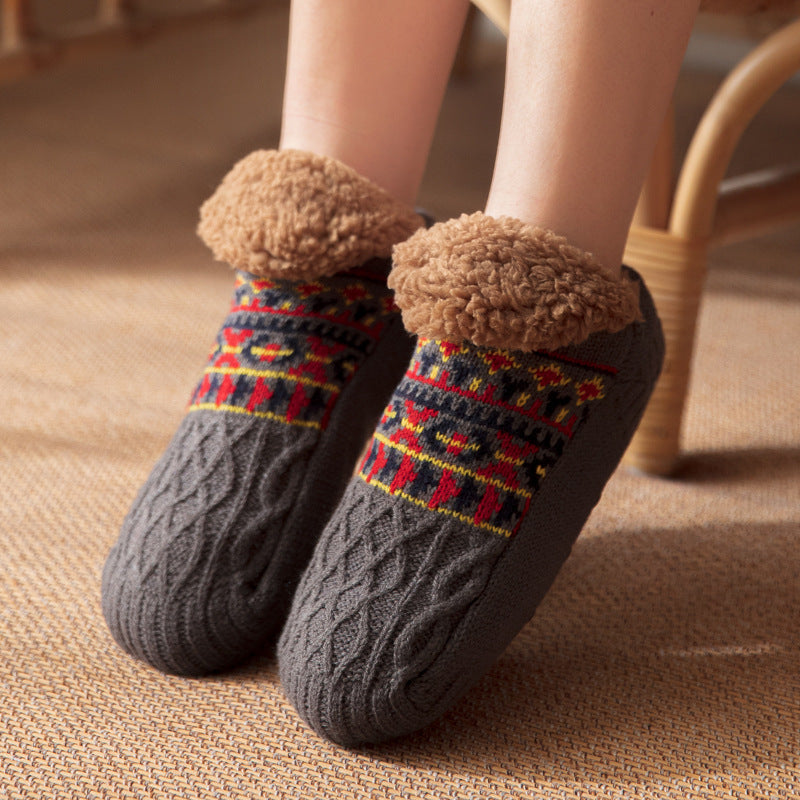 Nichole - Elegante, warme Anti-Rutsch-Socken für Frauen