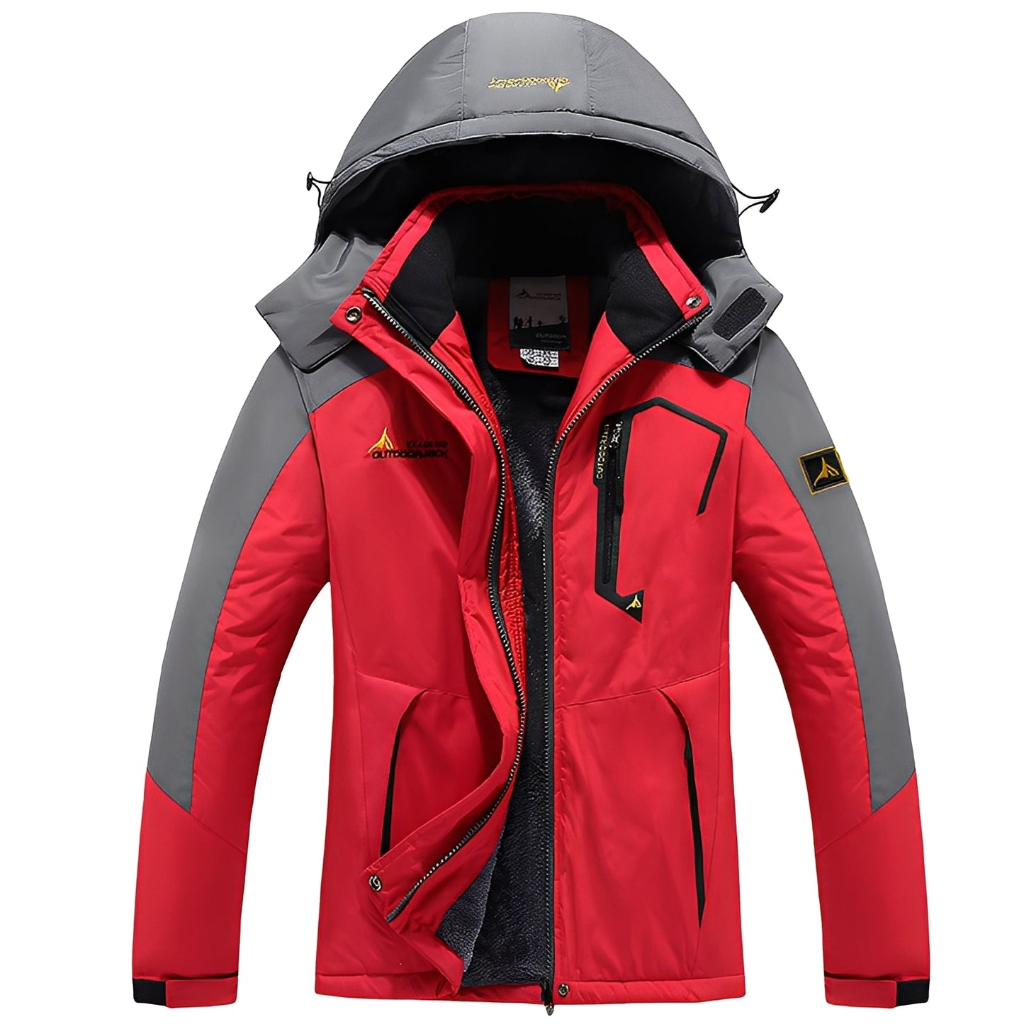 Heather - Trendige, warme Winterjacke für Damen mit Fleece-Imitat
