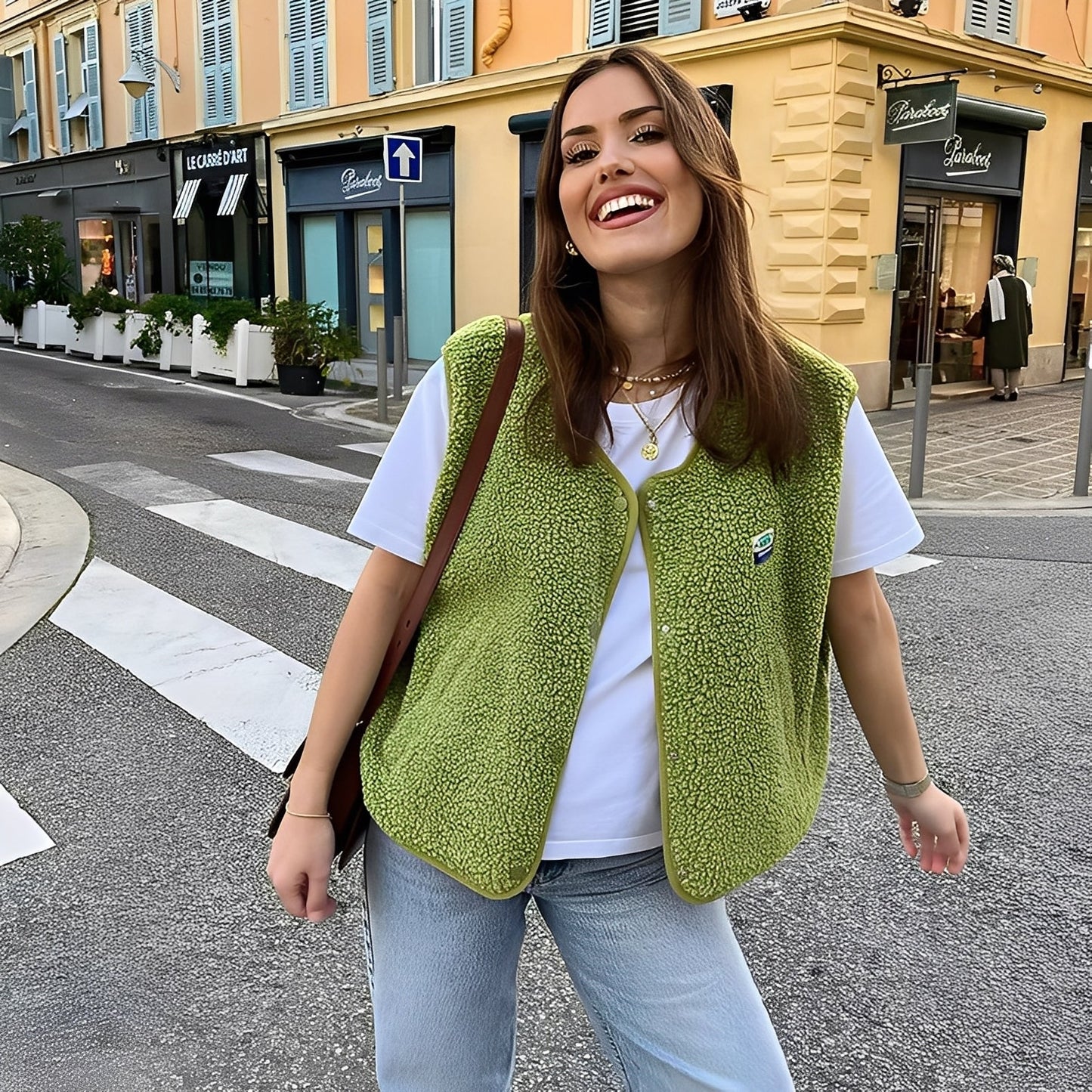 Vanessa - Bequeme Fleeceweste für Damen