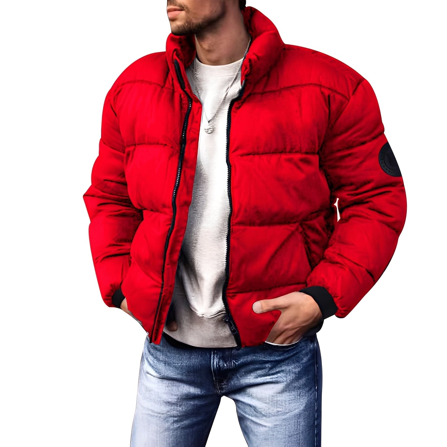 Keaton - Stilvolle und warme Herren-Daunenjacke