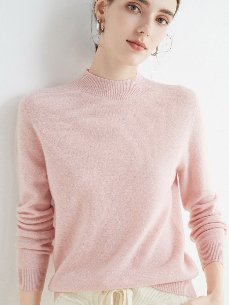 Rhoda - Schlichter Damen-Kaschmirpullover