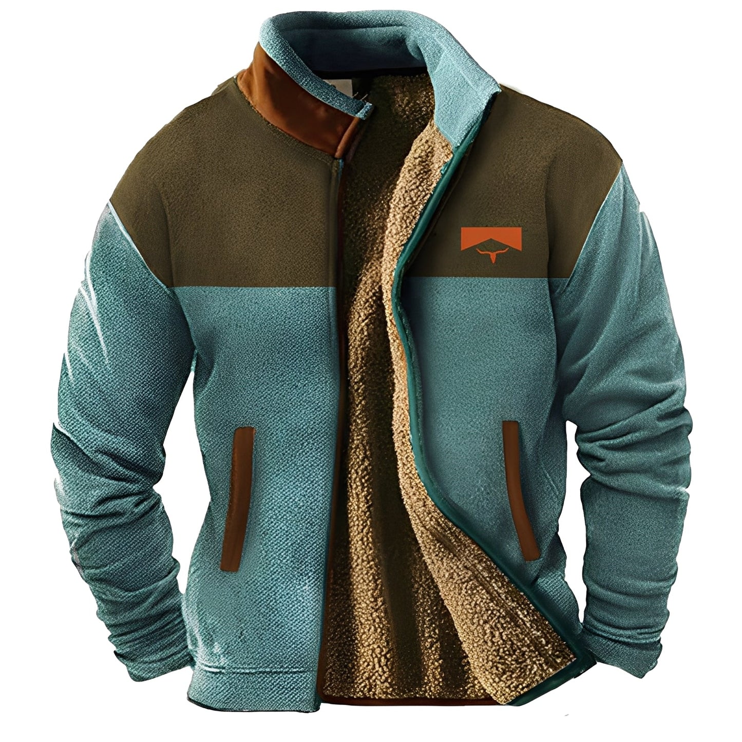 Todd - Elegante, warme Herren-Fleecejacke