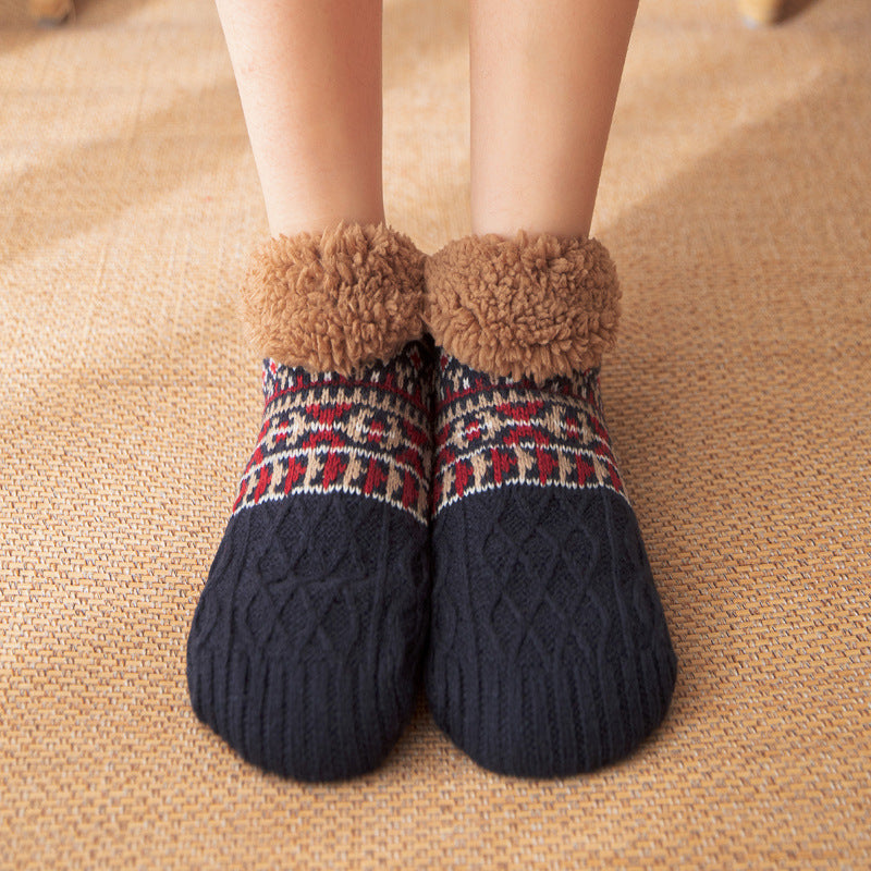 Nichole - Elegante, warme Anti-Rutsch-Socken für Frauen