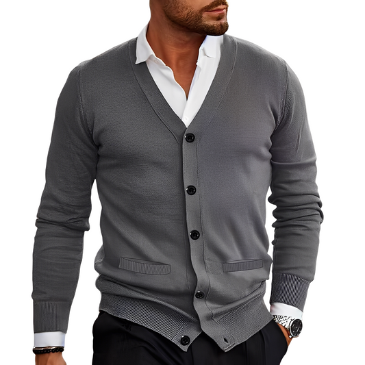 Holden - Komfortable Herrenjacke aus Baumwolle mit Knöpfen
