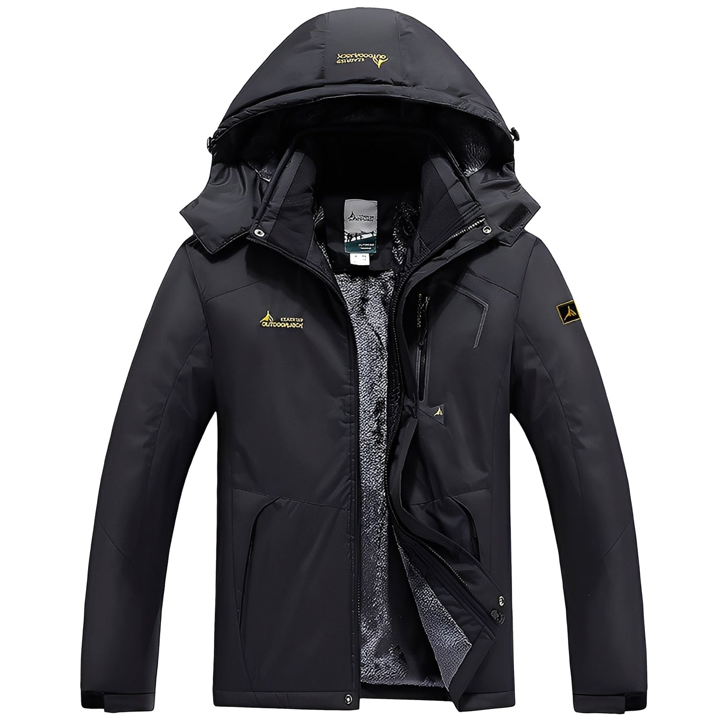 Heather - Trendige, warme Winterjacke für Damen mit Fleece-Imitat