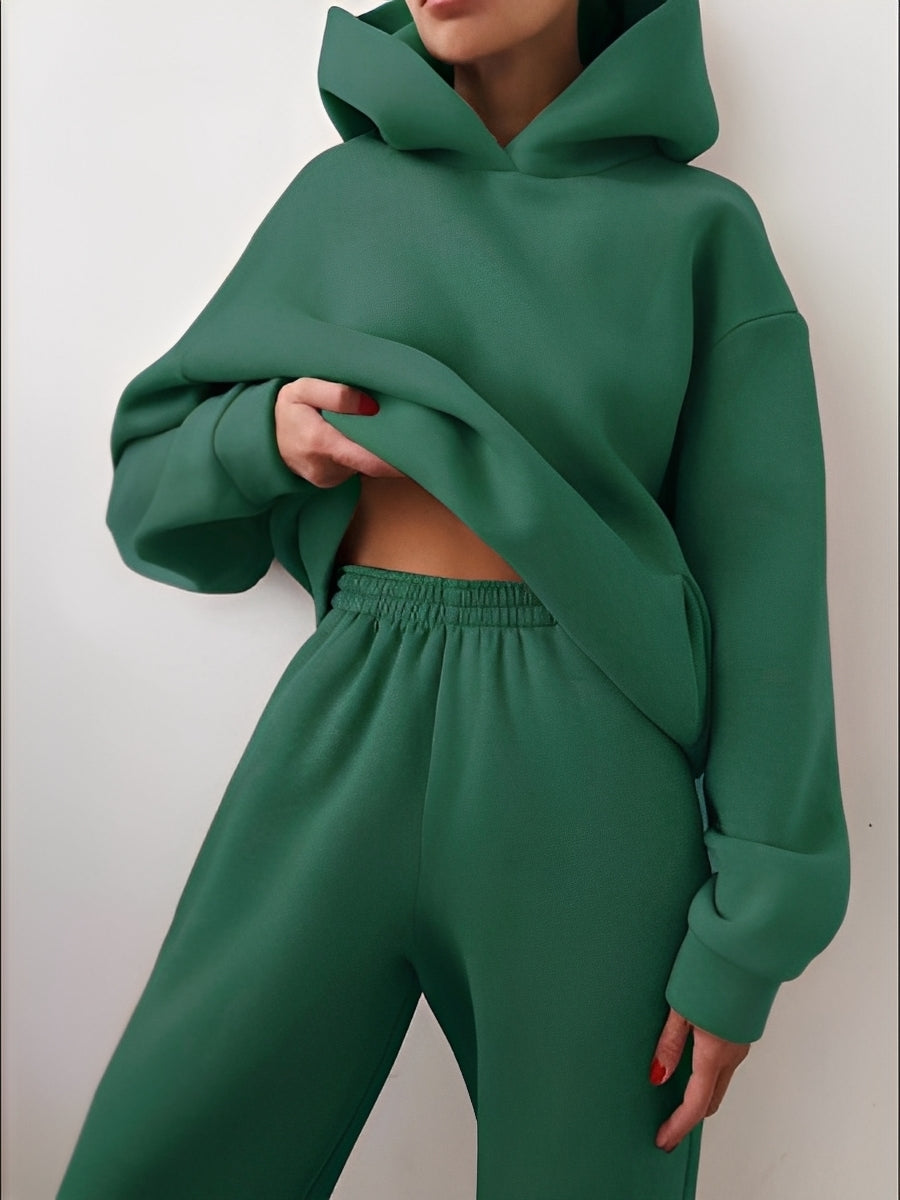 Jasmine - Bequemes Damen-Jogging-Set mit Kapuze