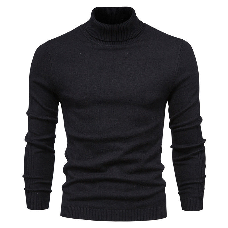 Jeremie - Bequemer, warmer Rollkragenpullover für Herren