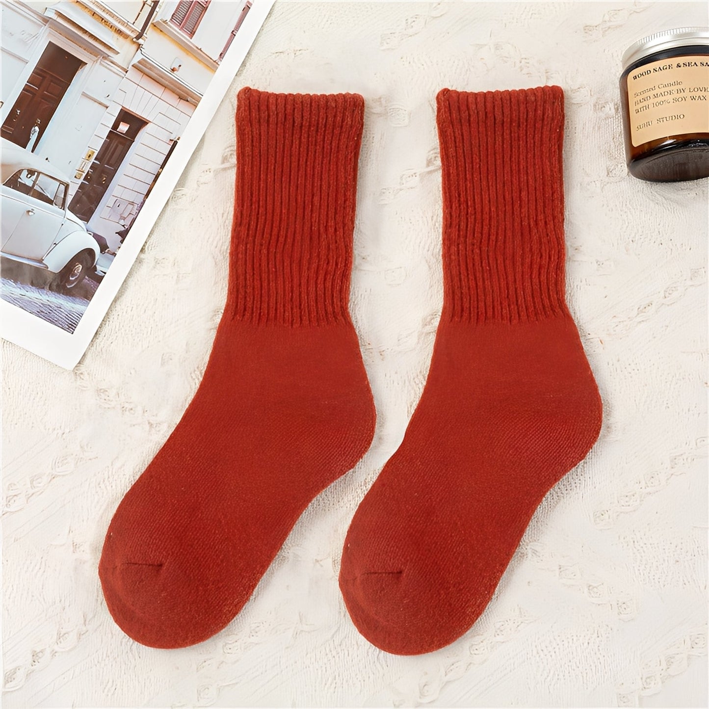 Carmella - Unisex-Socken, warm, dick und gemütlich