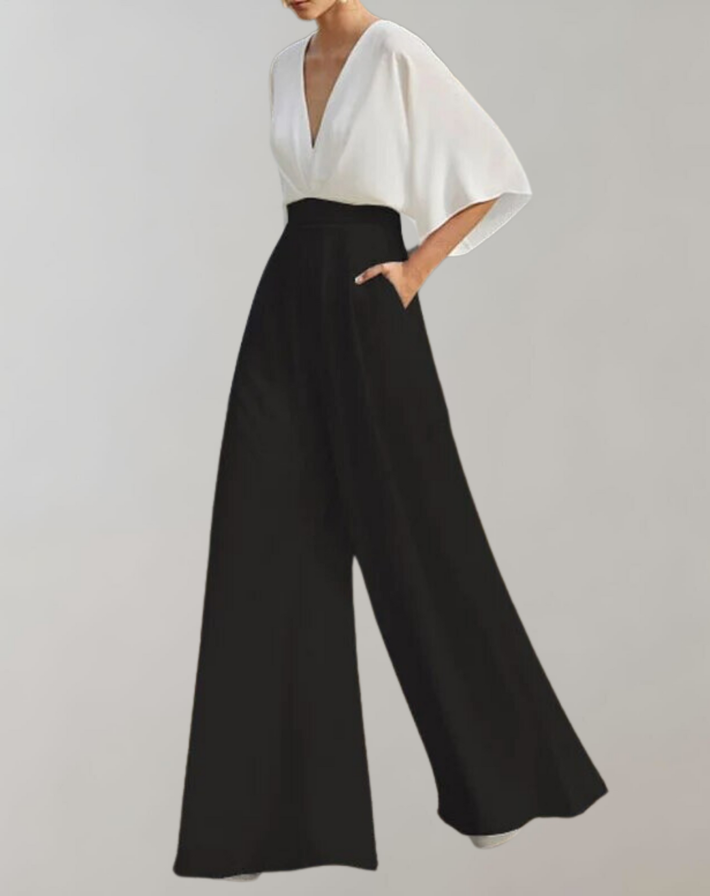 Yoko – Lässiger Overall mit weitem Bein