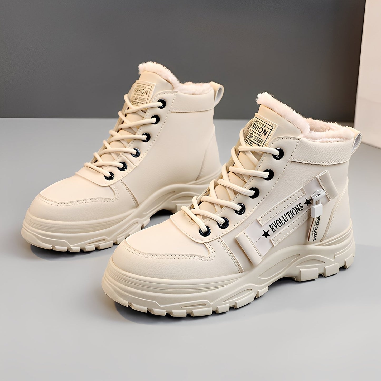 Adamina - Bequeme, warme Damenstiefel
