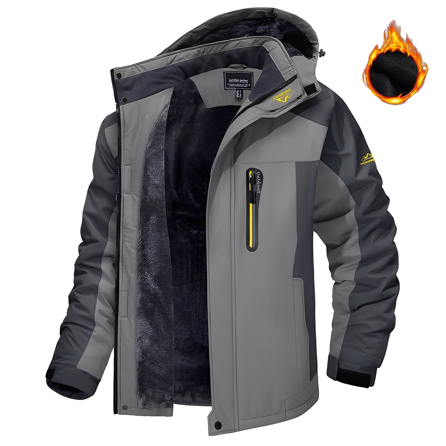 Felix - Moderne Herren-Winterjacke für kalte Tage