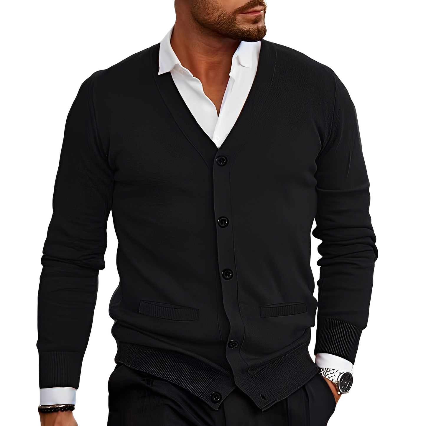 Terrell - Bequeme Männerjacke mit Taschen