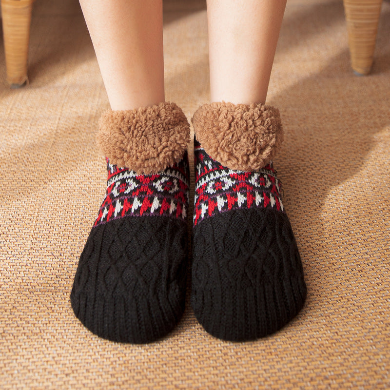 Nichole - Elegante, warme Anti-Rutsch-Socken für Frauen