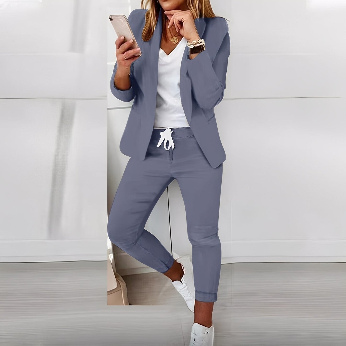 Madelyn - Bequemes Oberteil und Hose für Damen