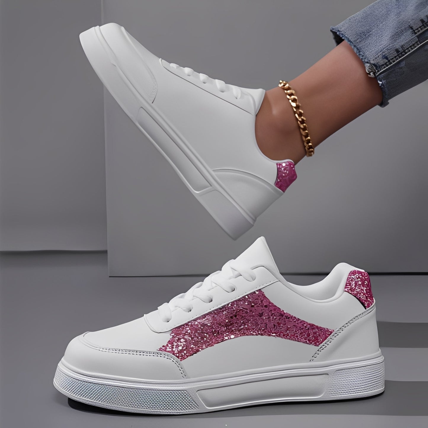 Rexanne - Trendiger Damen-Sneaker aus Kunstleder