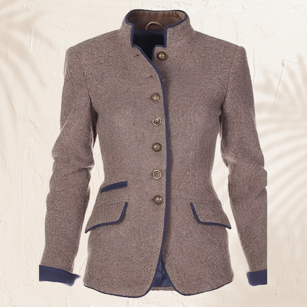 Clémence – Elegante unifarbene Damenjacke