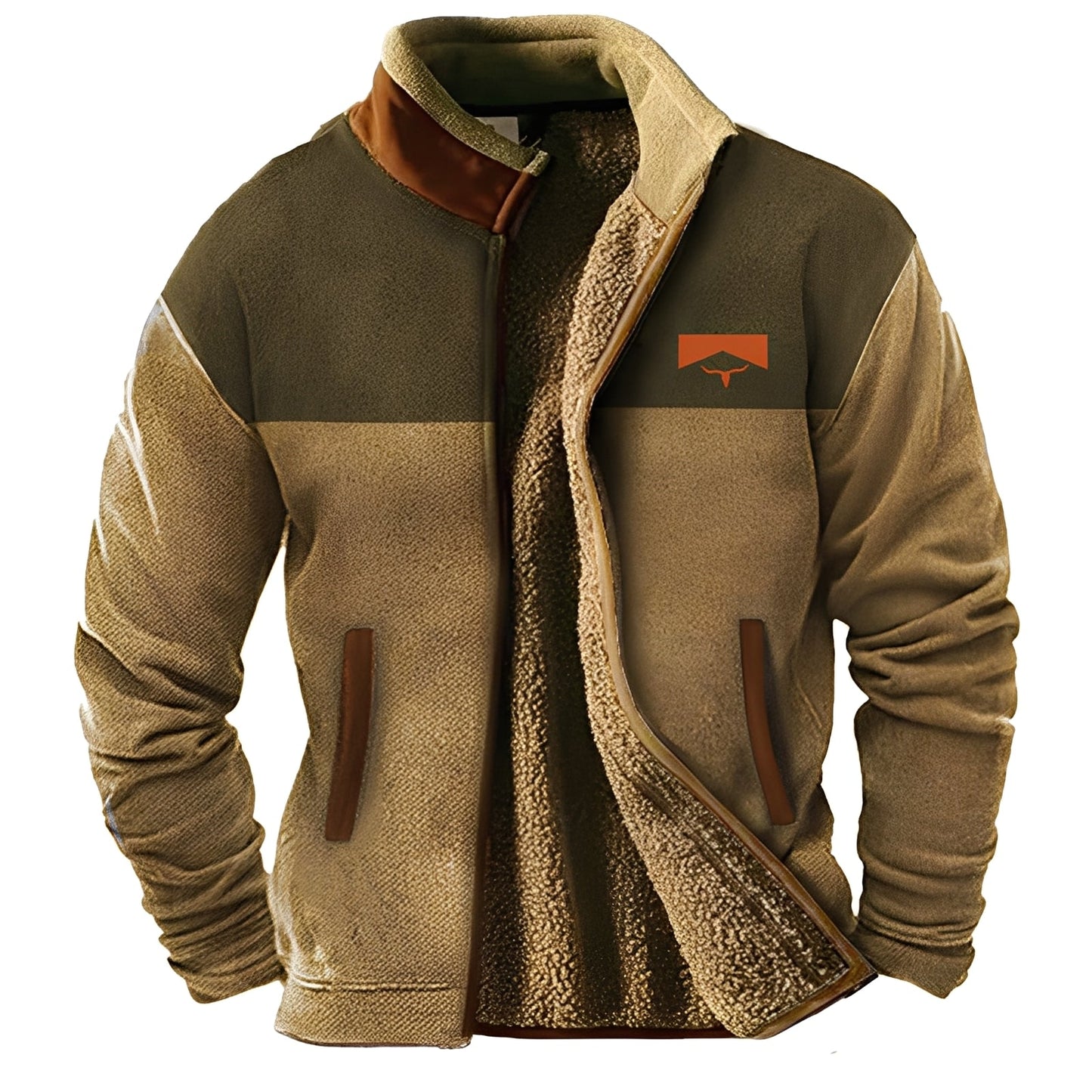 Todd - Elegante, warme Herren-Fleecejacke