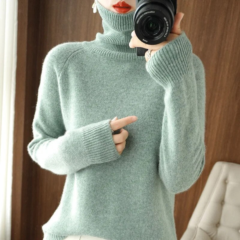 Softy – Kaschmir-Rollkragenpullover