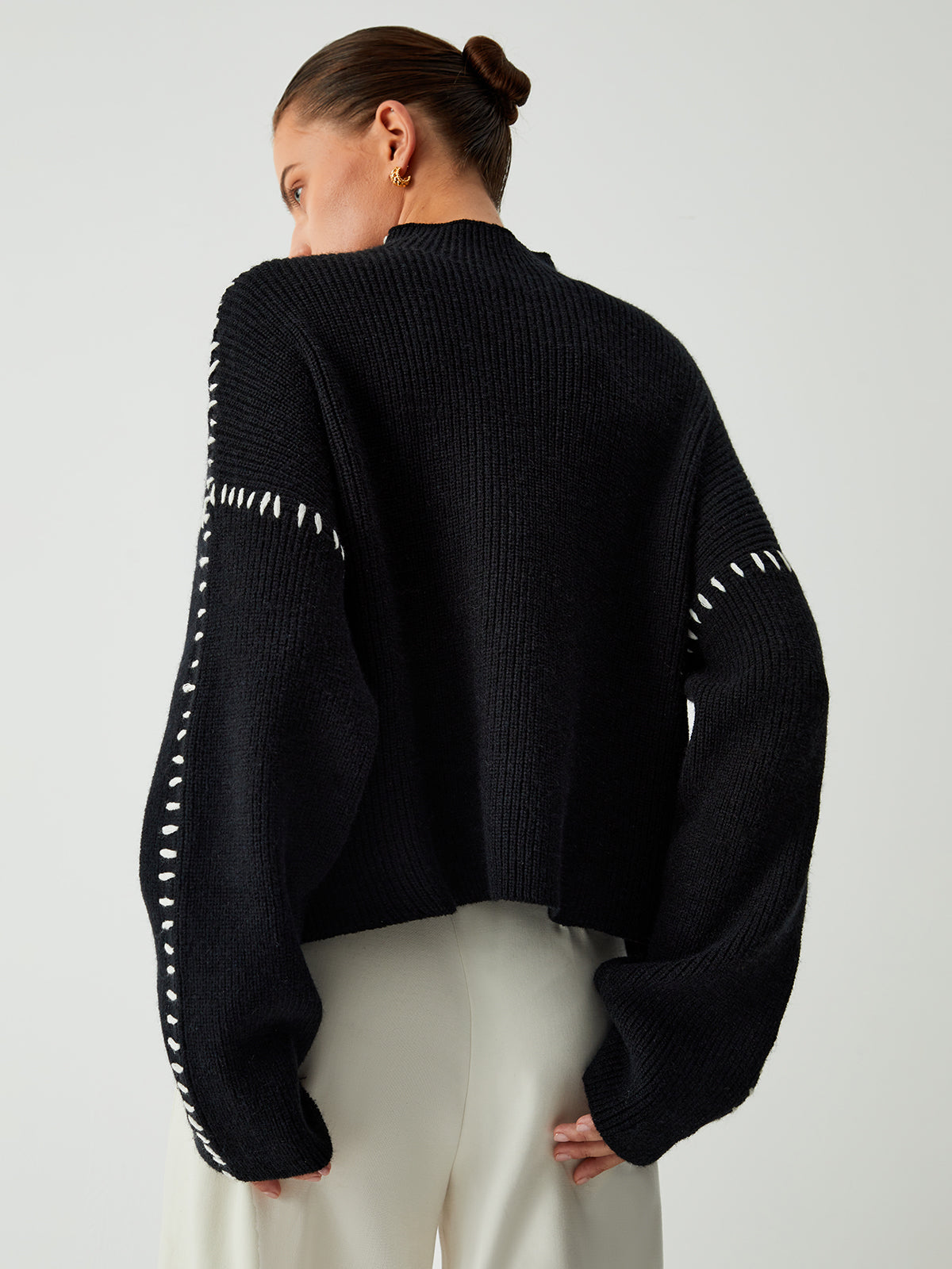 Theresa – Großer Rollkragenpullover