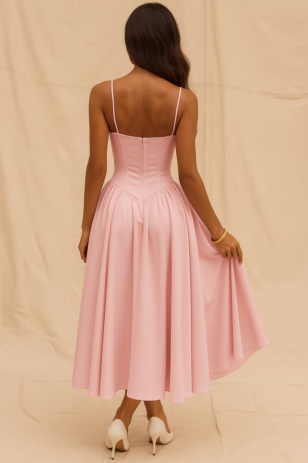Lara – Pinkes Korsettkleid