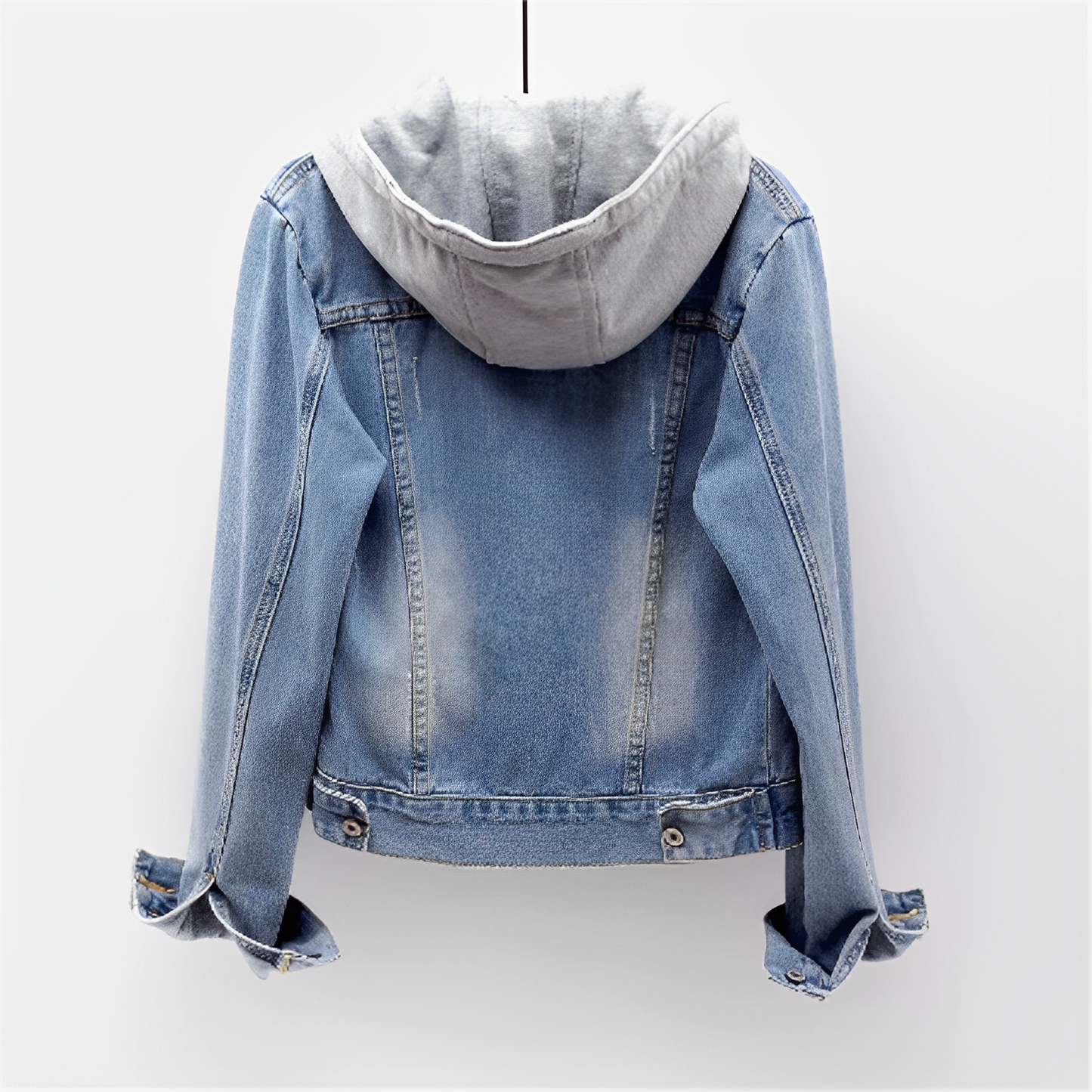 Adah – Jeansjacke mit Kapuze