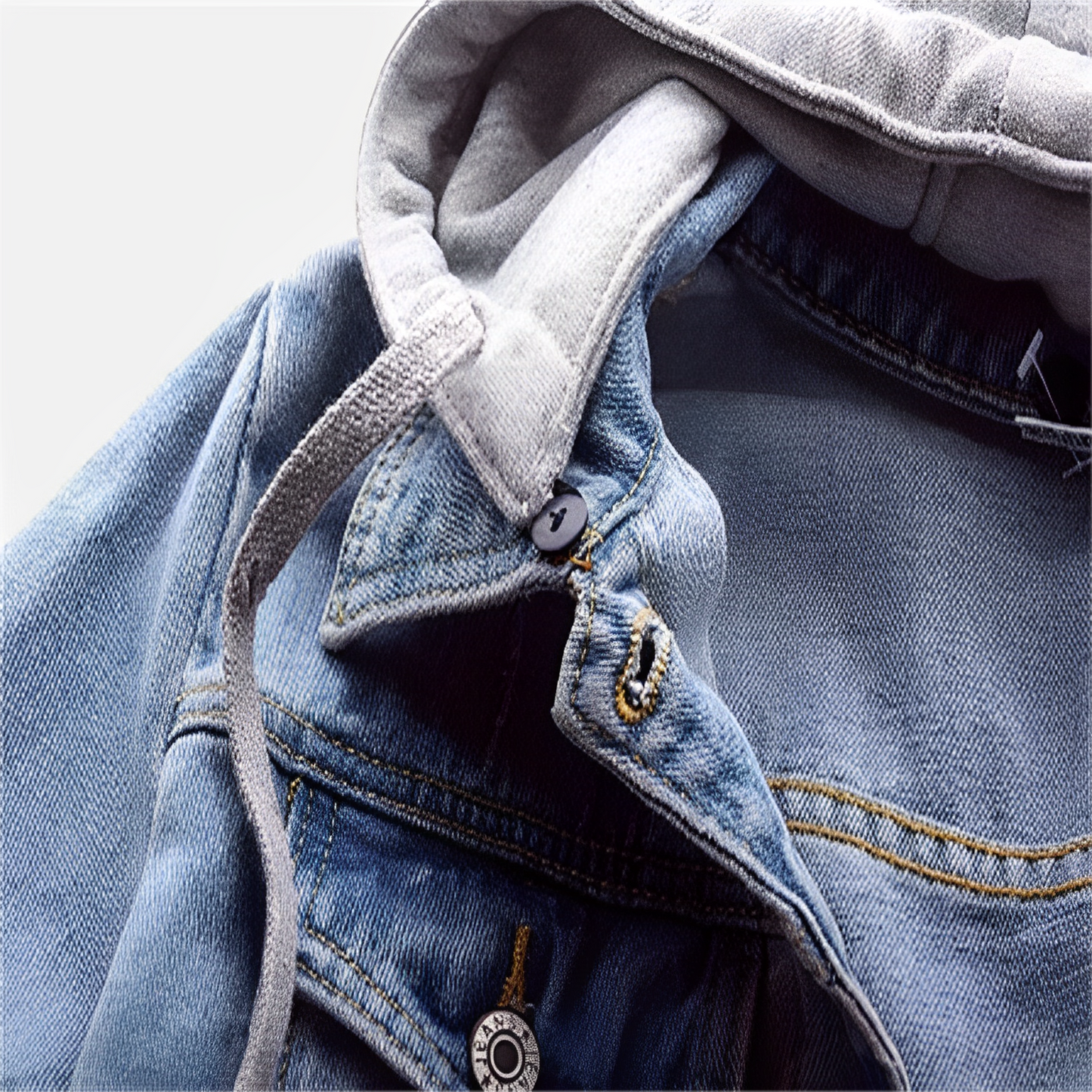 Adah – Jeansjacke mit Kapuze