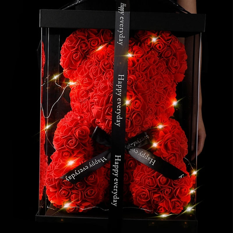 Adorbs – Rosen-Teddybär LED-Box