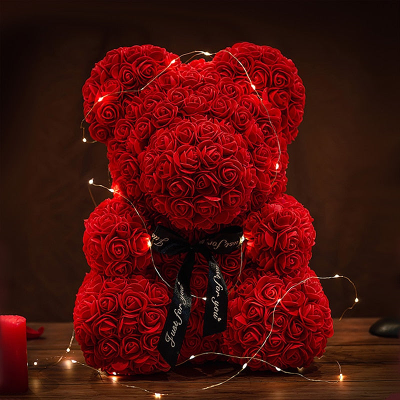 Adorbs – Rosen-Teddybär LED-Box