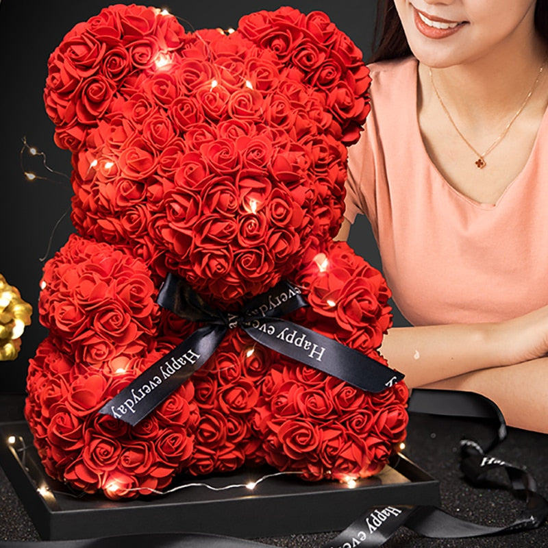 Adorbs – Rosen-Teddybär LED-Box