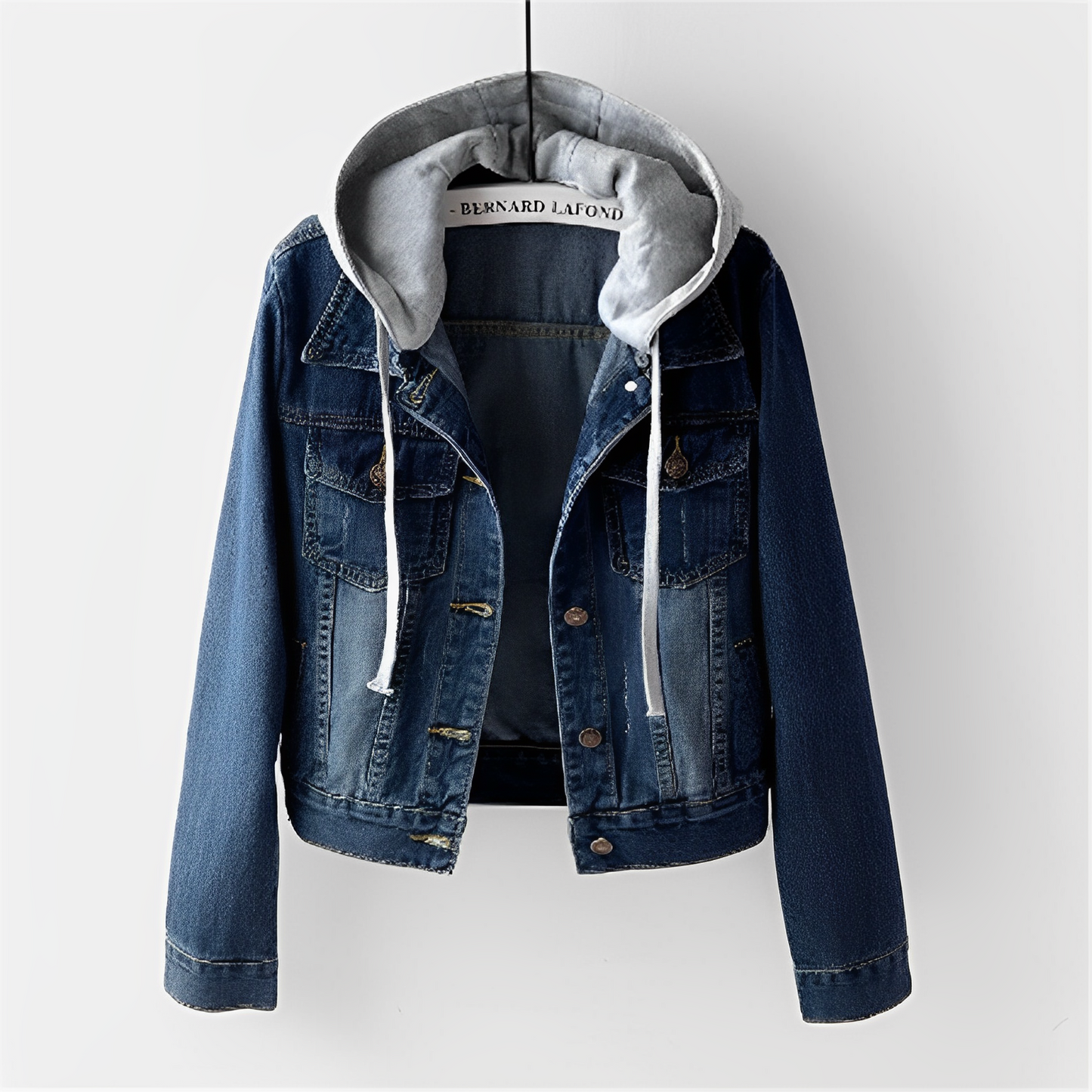 Adah – Jeansjacke mit Kapuze