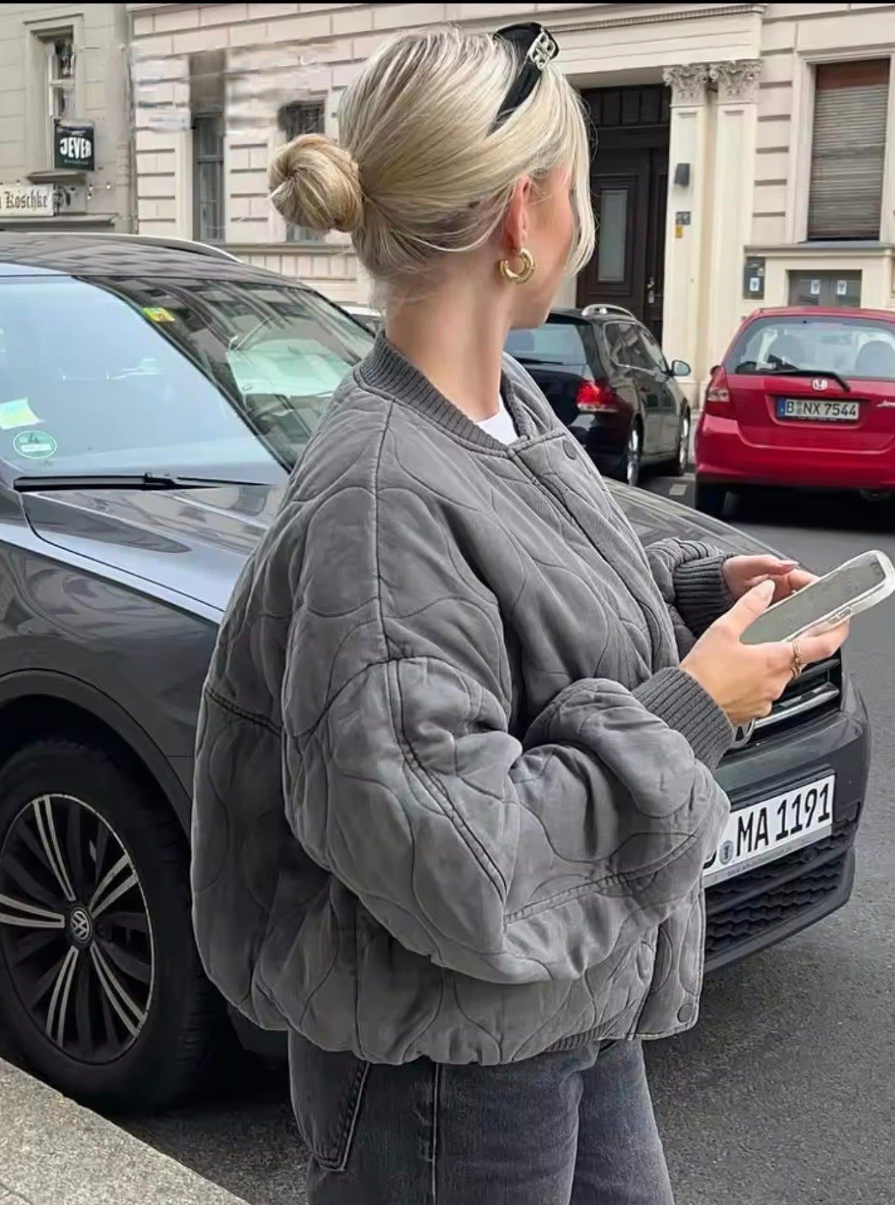 Sofia – Gefütterte Bomberjacke