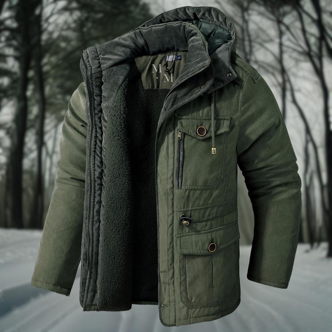Renzo – Gefütterte Winterjacke mit Kapuze