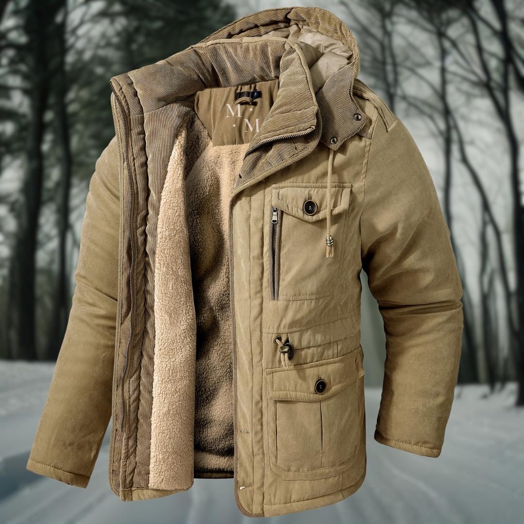 Renzo – Gefütterte Winterjacke mit Kapuze
