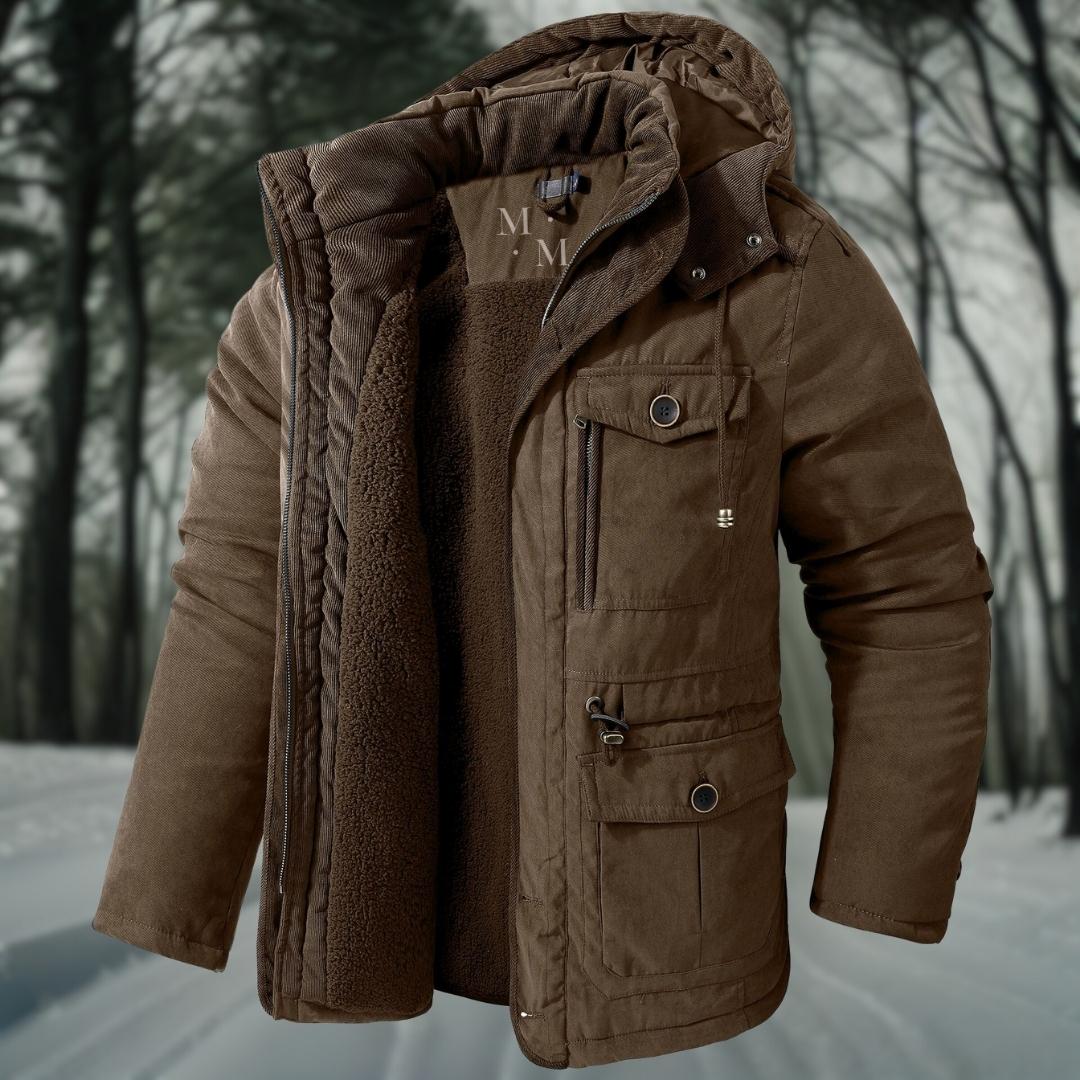 Renzo – Gefütterte Winterjacke mit Kapuze