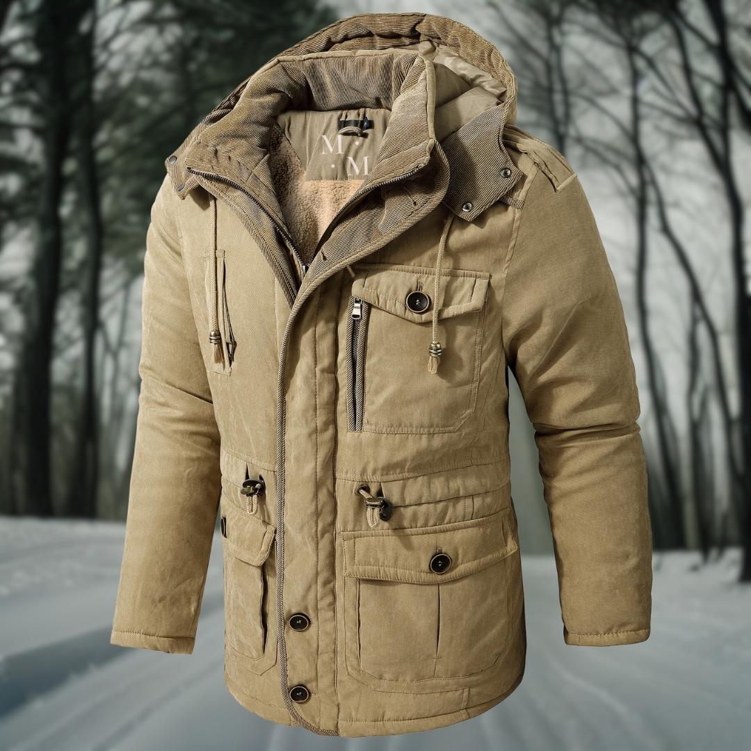 Renzo – Gefütterte Winterjacke mit Kapuze