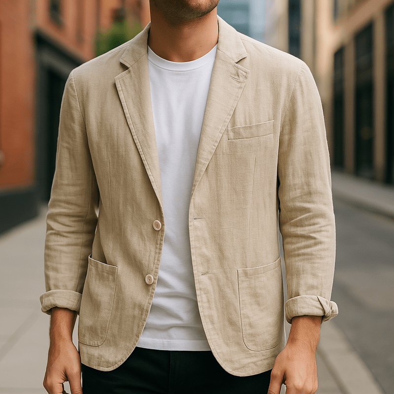 Jasper – Blazer – Leichte maßgeschneiderte Jacke