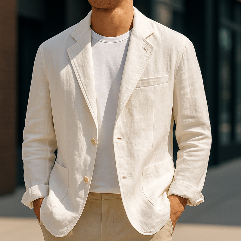 Jasper – Blazer – Leichte maßgeschneiderte Jacke