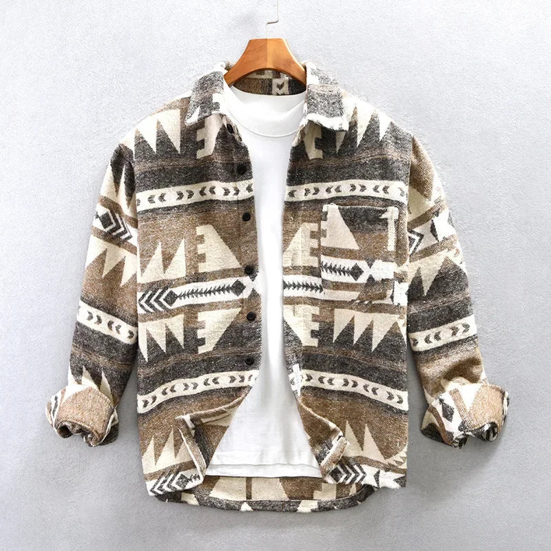 Leon – Azteken-Jacke im Hemdschnitt