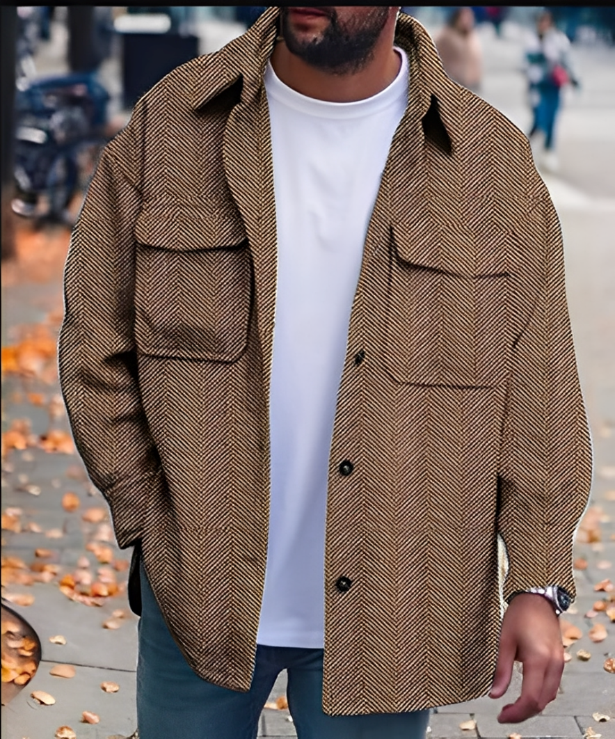 Finn – Oberhemd mit Knöpfen für Herren