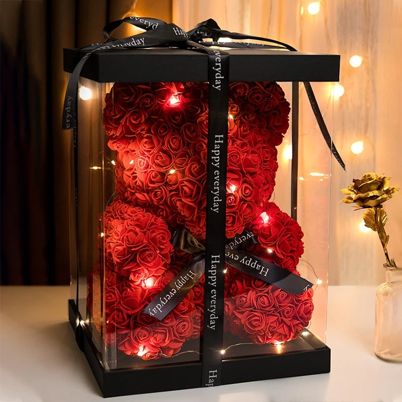 Adorbs – Rosen-Teddybär LED-Box