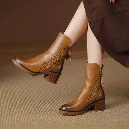 Ludovica – Vintage-Stil Stiefel