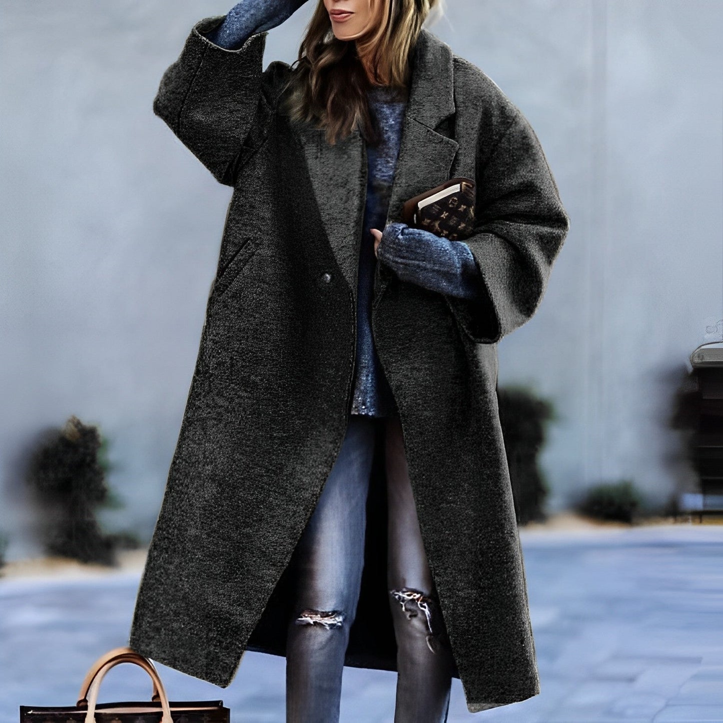 Yoni – Mantel im klassischen Vintage-Stil