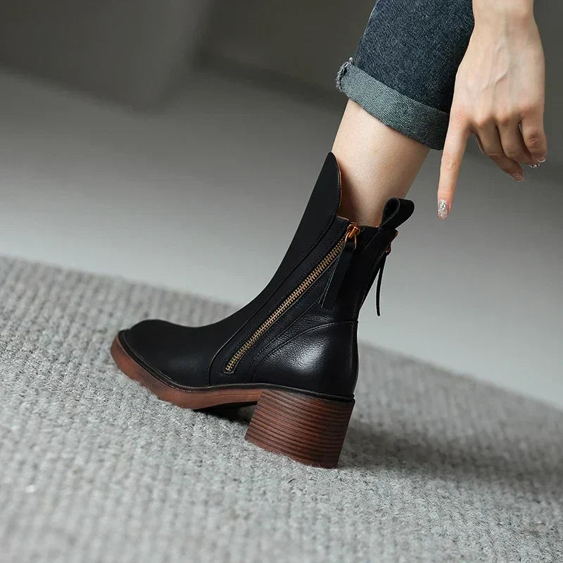 Ludovica – Vintage-Stil Stiefel