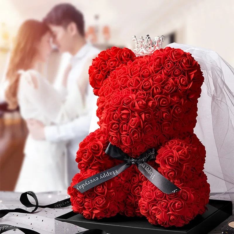 Adorbs – Rosen-Teddybär LED-Box