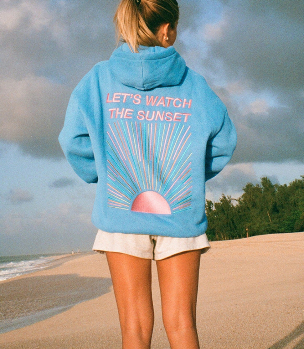 Katie – Sunset Hoodie Damen