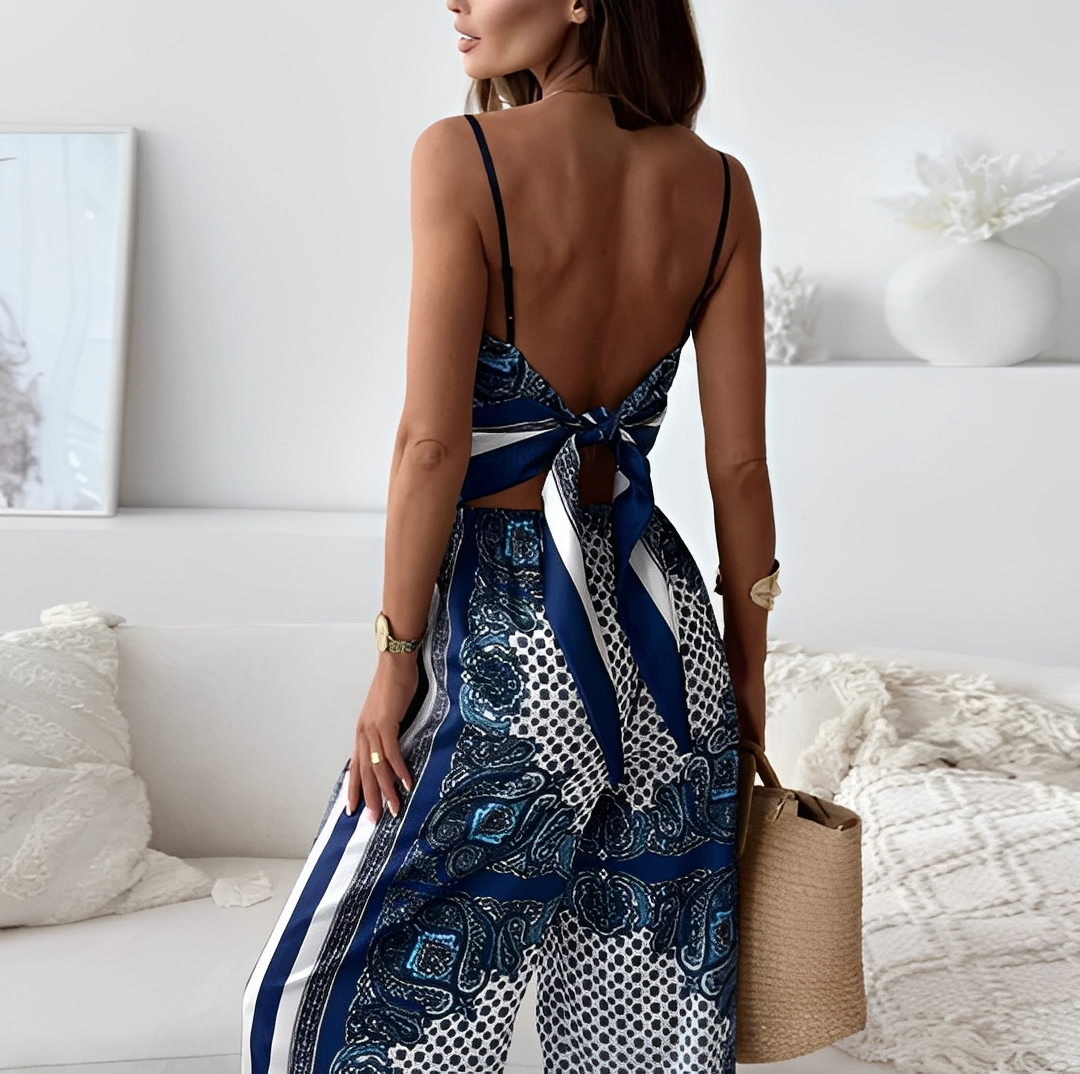 Amellia - Damen-Set mit Oberteil und Hose