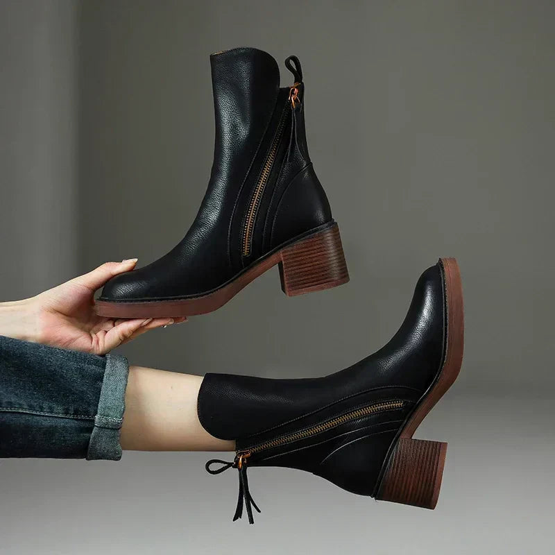 Ludovica – Vintage-Stil Stiefel
